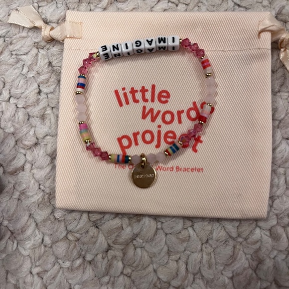 "Imagine" beaded bracelet sz S/M Little Words Project - Picture 4 of 5